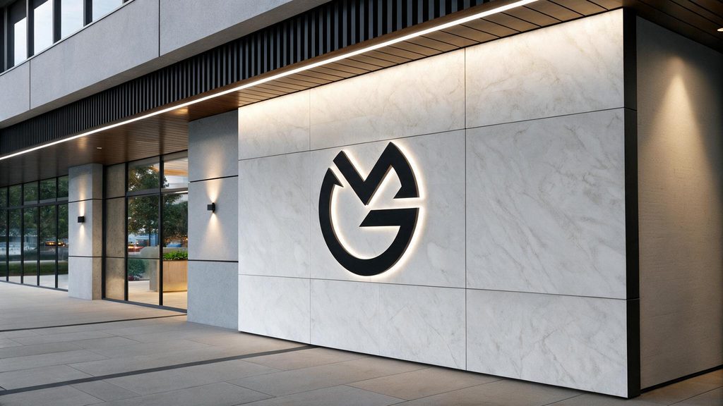 Facade sign